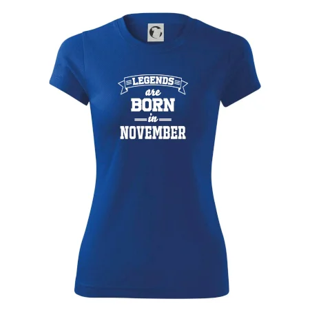 Legends are born in November