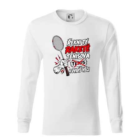 Badmintonová raketa není tenisová