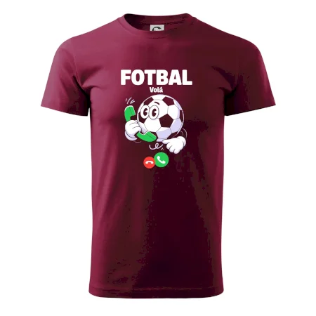 Karikatura fotbal volá