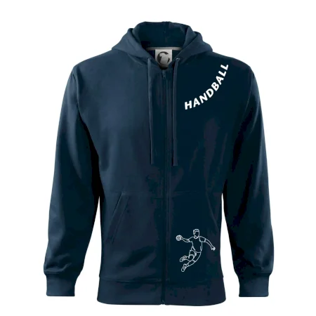 Handball nápis šikmo