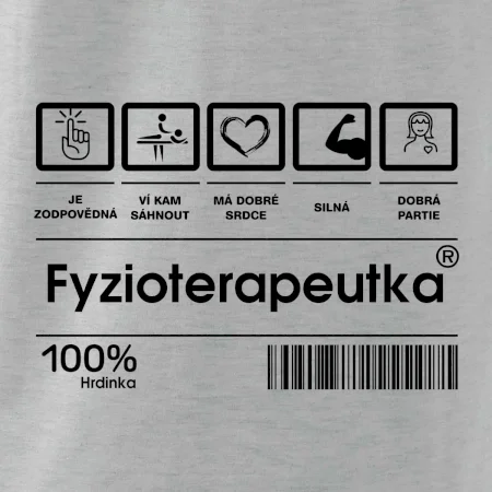 Čárový kód - Fyzioterapeutka