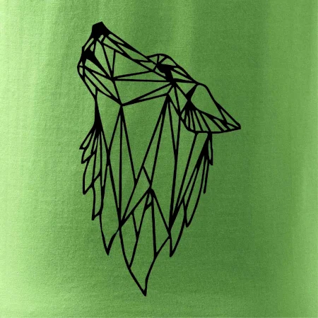 Geometrie - vlk - vyjící