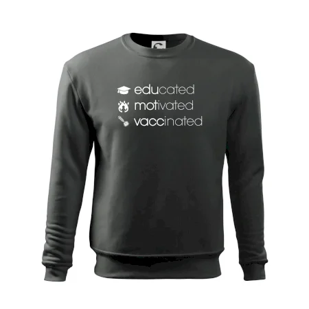 Educated motivated vaccinated
