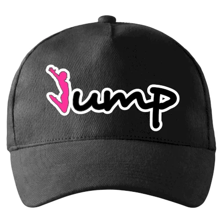 Jump - nápis a panáček