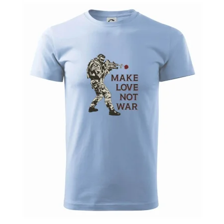 Růže ve zbrani, make love not war