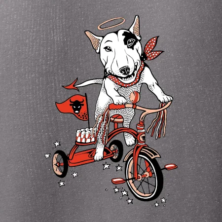 Bull terier anděl (Pecka design)