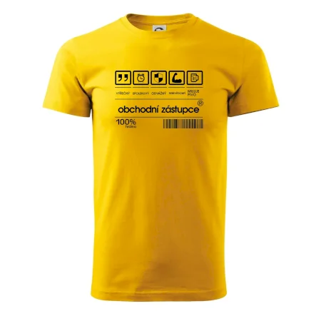 Čárový kód obchodní zástupce