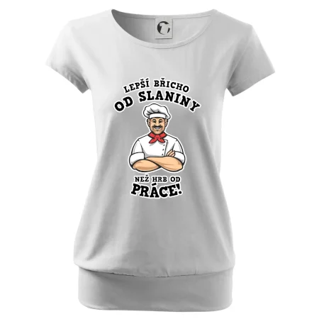 Lepší břicho od slaniny než hrb od práce