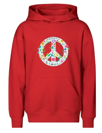 Peace and love symbol