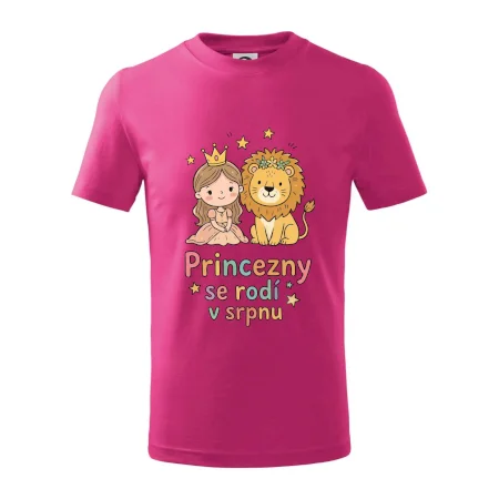 Dětský obrázek - princezny se rodí v srpnu