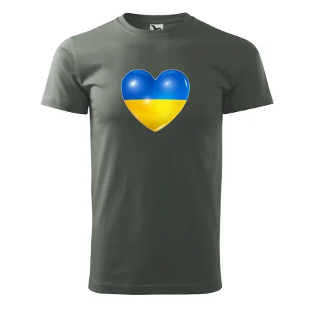 Ukrajina srdce vlajka