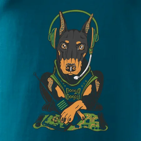 Bojový dobrman (Pecka design)