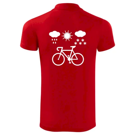 Cyklista za každého počasí