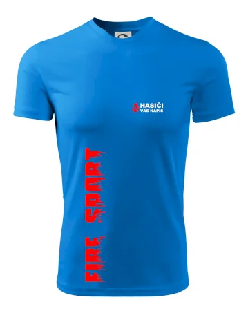 Hasiči (oheň,  Firesport, název sboru - vlastní nápis)