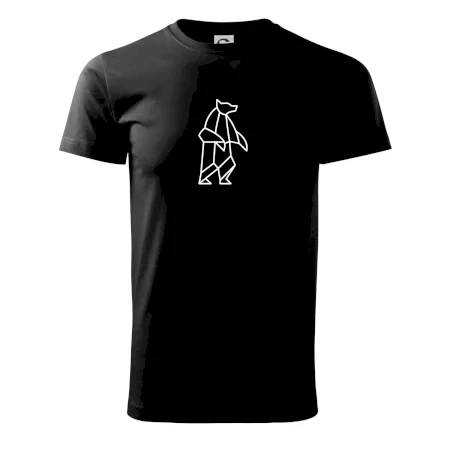 Geometrie lední medvěd stojící