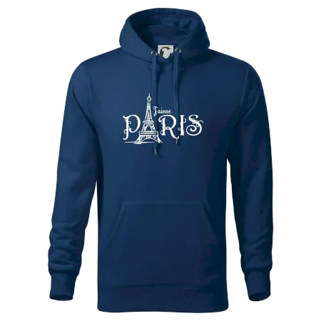 Paris nápis Eiffelovka rovný