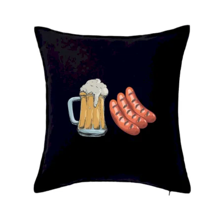 Pivo a klobása