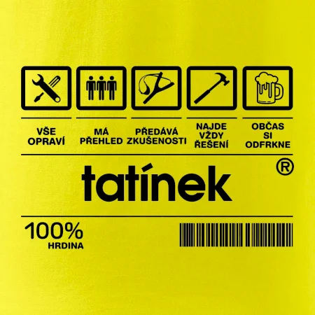 Čárový kód Tatínek