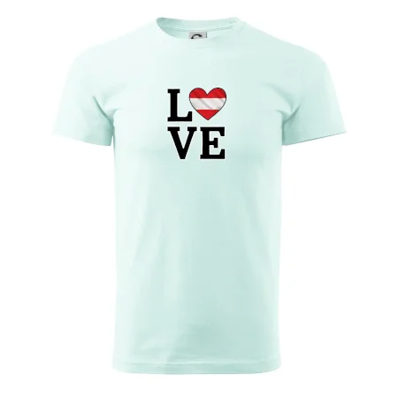 Love Rakouská vlajka