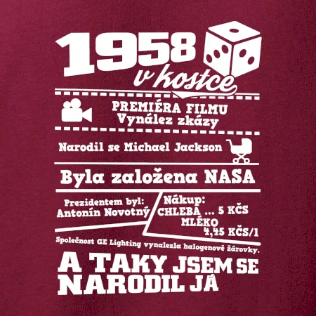 1958 v kostce