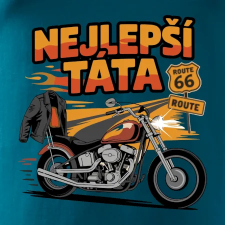Nejlepší táta - motorka - chopper