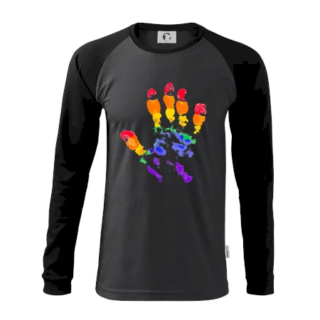LGBT hand print
