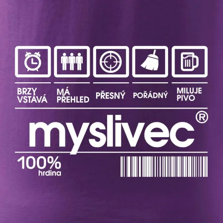 Čárový kód myslivec
