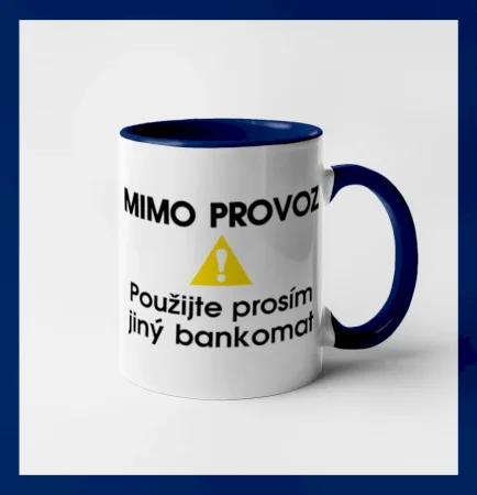 Mimo provoz - použijte jiný bankomat