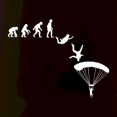 Evoluce parašutista seskok