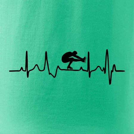 EKG lední brusle