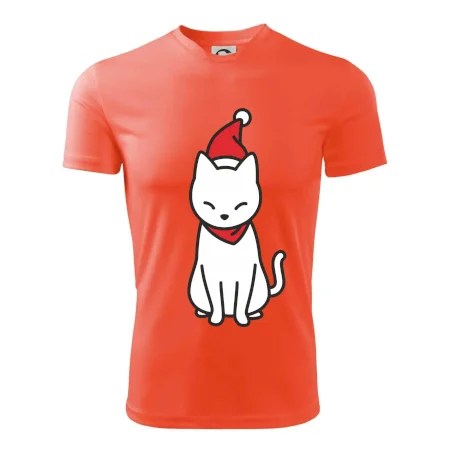 Vánoční kočka sedící