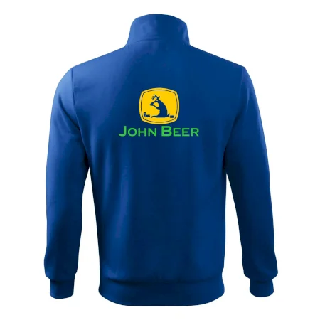 John Beer jelen s pivem