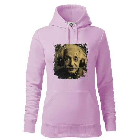 Albert se sluchátky