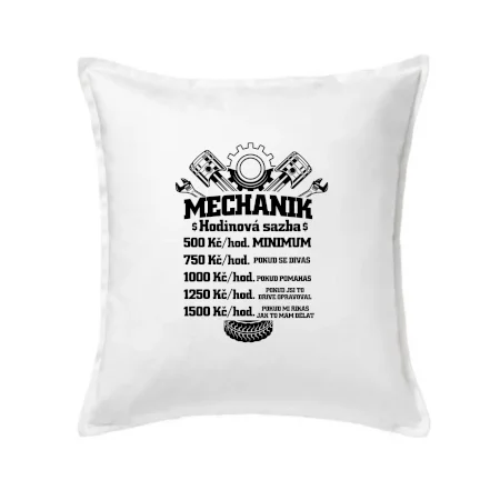 Mechanik - hodinová sazba