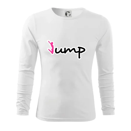 Jump - nápis a panáček