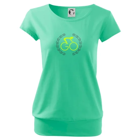 GO cyklista (fluo potisk)