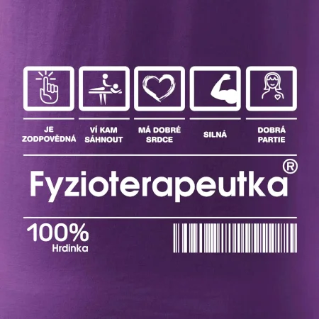 Čárový kód - Fyzioterapeutka