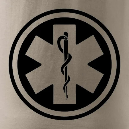 Rescue logo samostatné kulaté