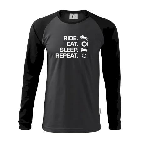 Ride Eat Sleep Repeat koně