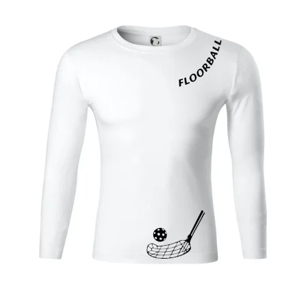 Floorball nápis šikmo