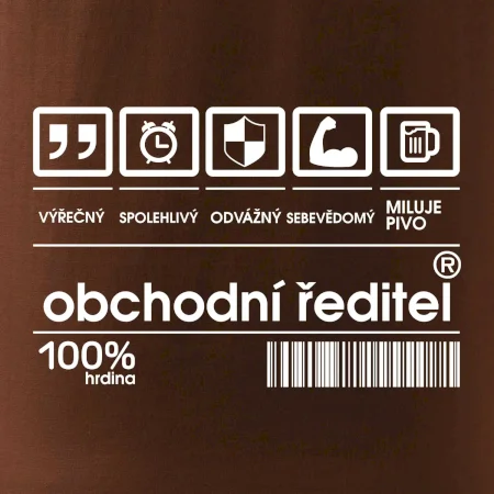 Čárový kód - Obchodní ředitel