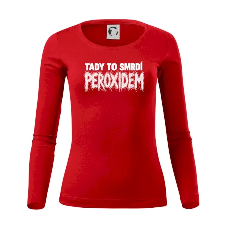 Tady to smrdí peroxidem