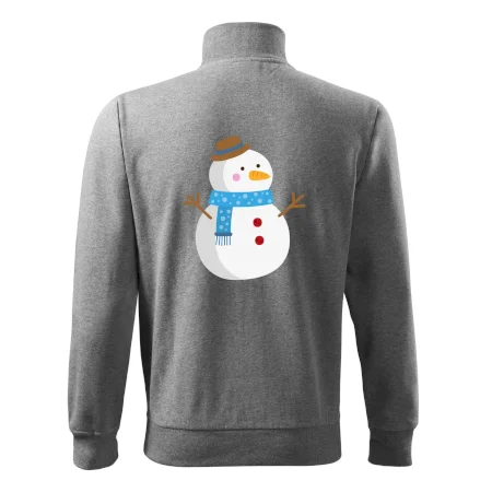 Sněhulák se šálou