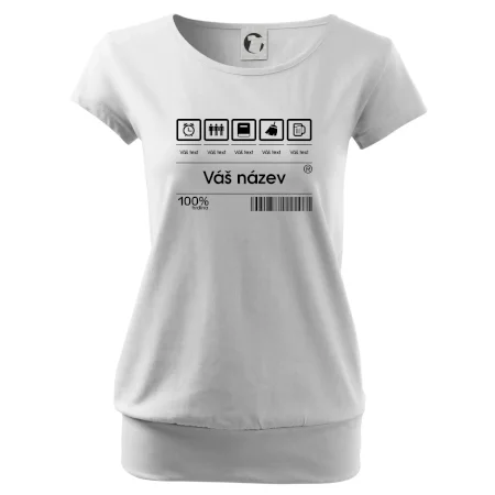 Čárový kód - Vlastní text