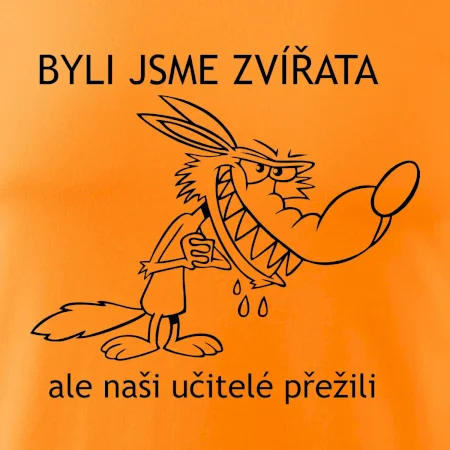 Školní triko - Zvířata