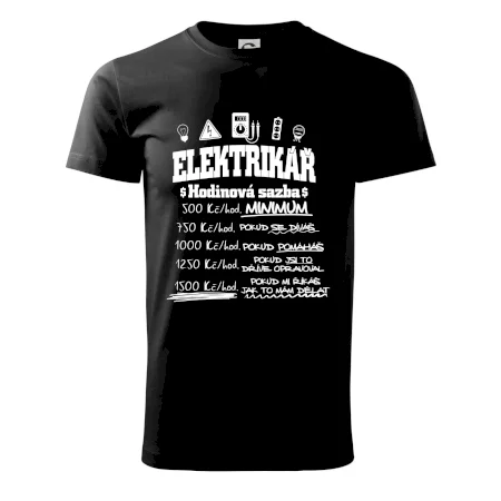 Elektrikář hodinová sazba