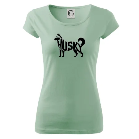 Husky nápis v těle