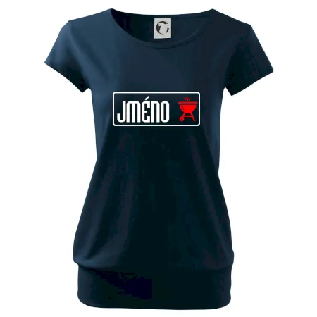 Triko na grilování s vlastním jménem