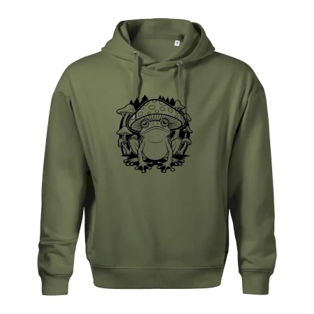 Goblincore černá houbožába