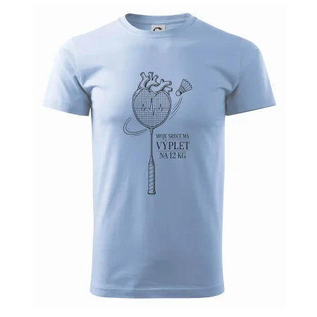 Badminton srdce s výpletem